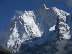 Kangchenjunga 03 02 Jannu North Face Full View Jannus North Face was climbed from the left hand ridge in 1977 by a large Japanese expedition. This is how Freshfield saw Jannus North Face when descending&hellip;