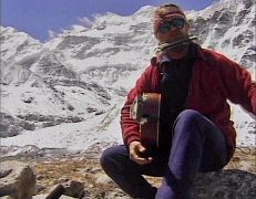 01B 80 Metres Below The Summit DVD Barabas - Playing Guitar At Pangpema Below Kangchenjunga North Face The film opens with the team's arrival in Kathmandu and their trek to base camp at Pang Pema. With additional high-altitude filming by Jindro Martis and Tibor&hellip;
